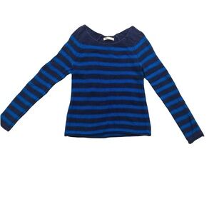 2000s blue Old Navy striped sweater
